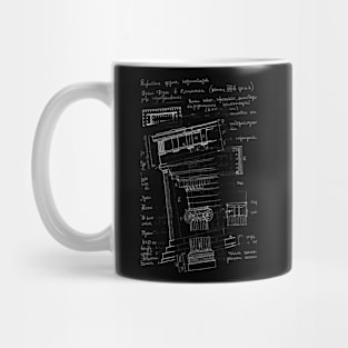 architectural sketch Mug